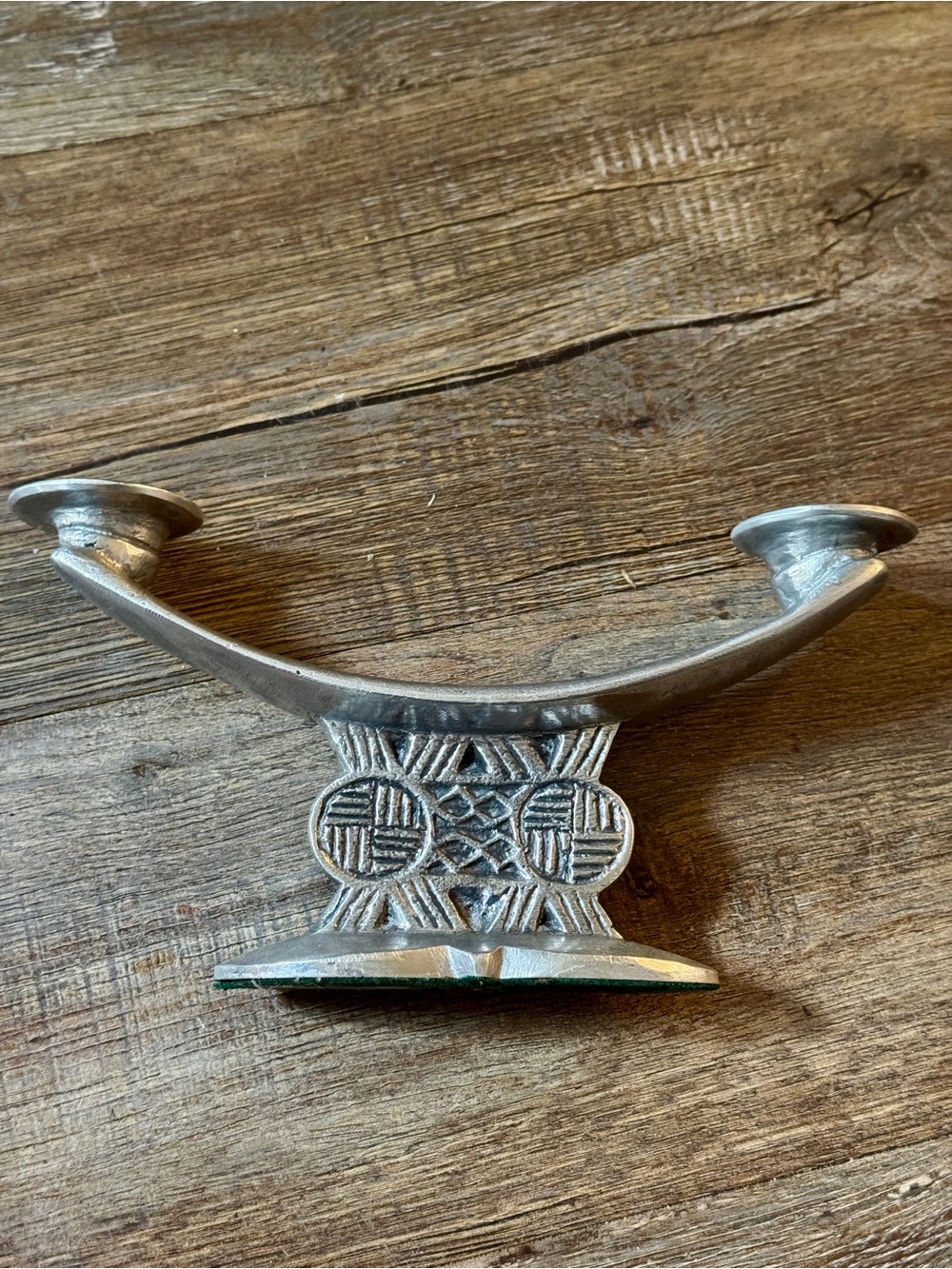 Vintage Shona Headrest
CandleStick Holder Handmade Metal
Zimbabwe